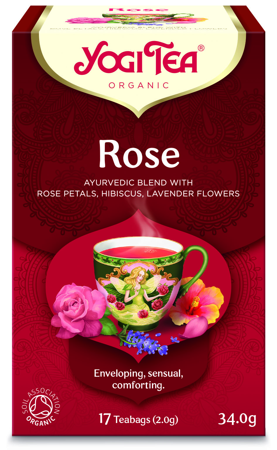 Yogi Tea Rose BIO 17 Tea Bags